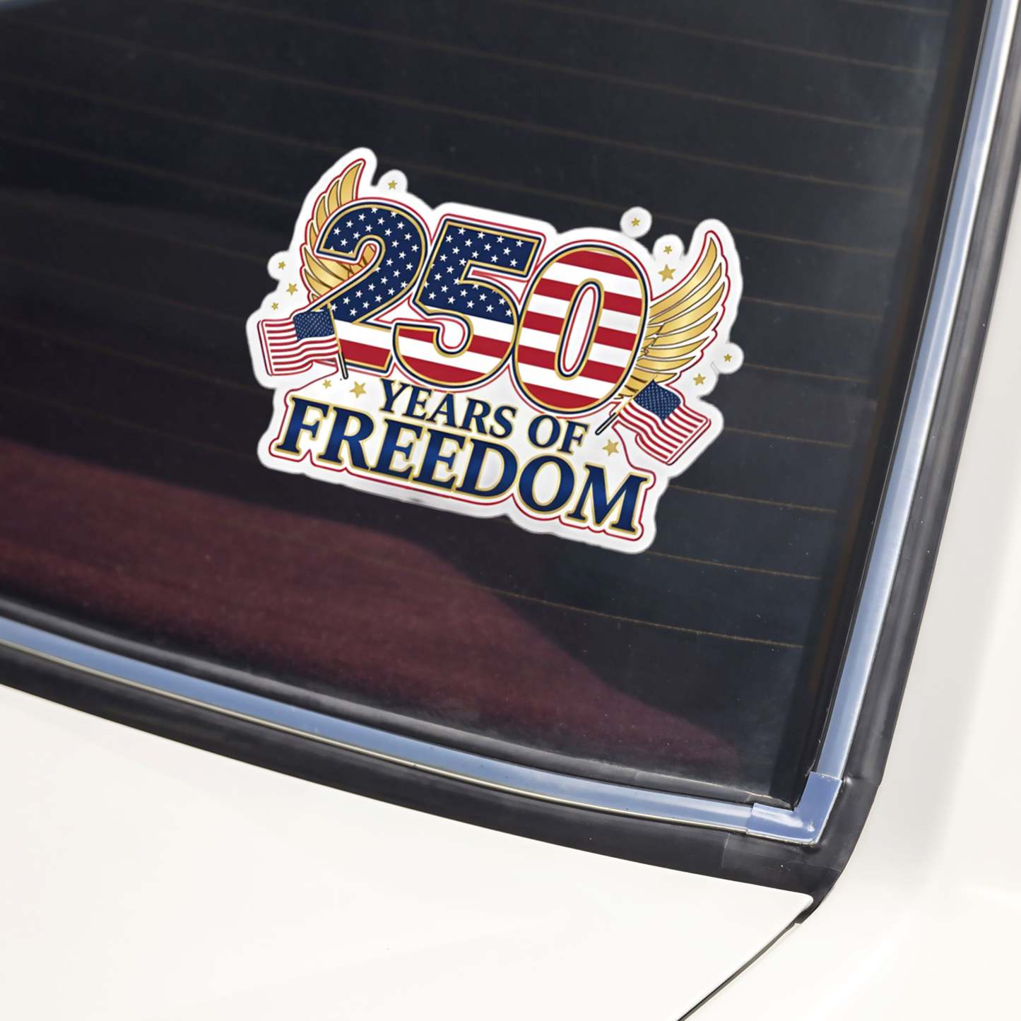 250 Years Of Freedom Car Window Decal Sticker TH10 896751