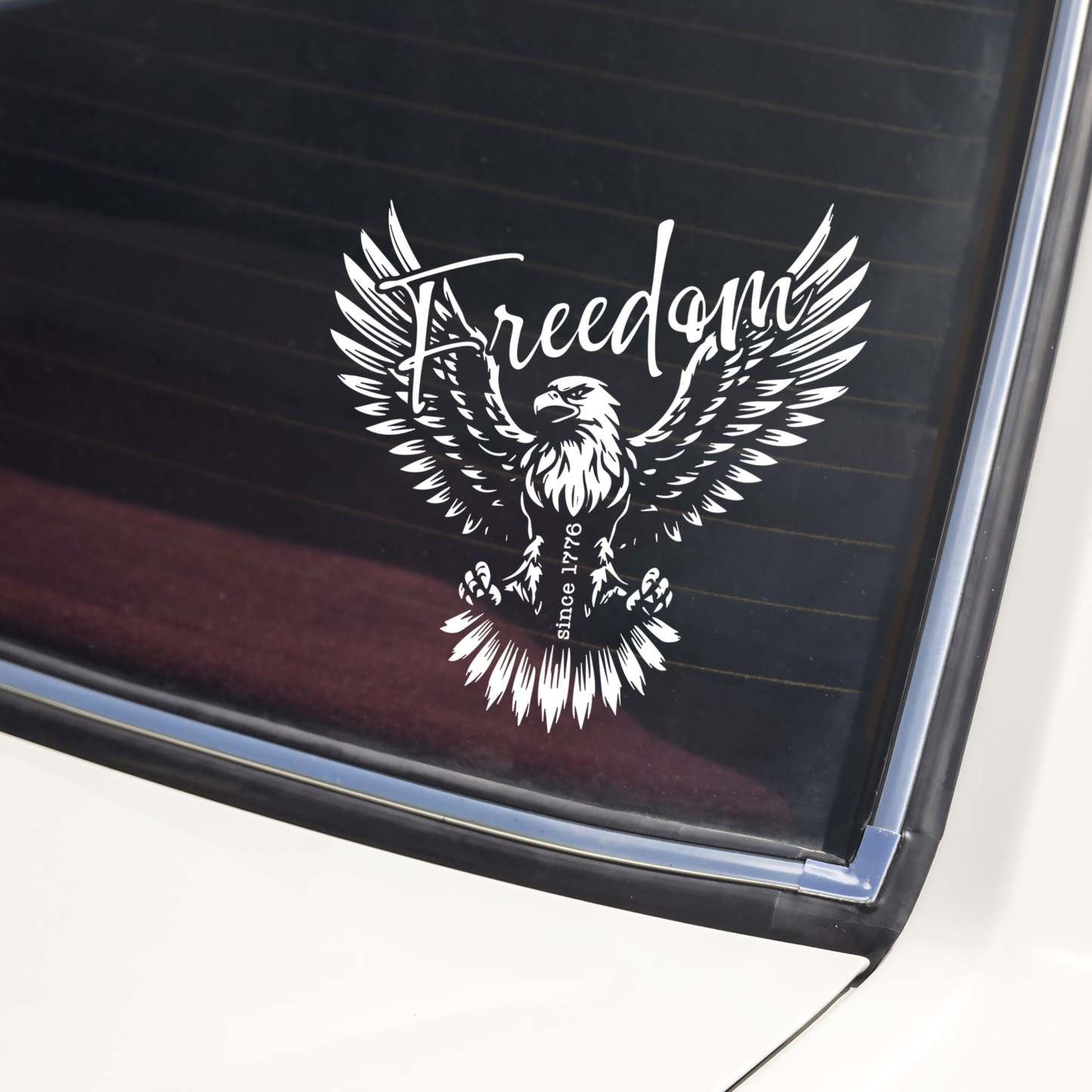 American Freedom Since 1776 Car Window Decal Sticker HA75 898962