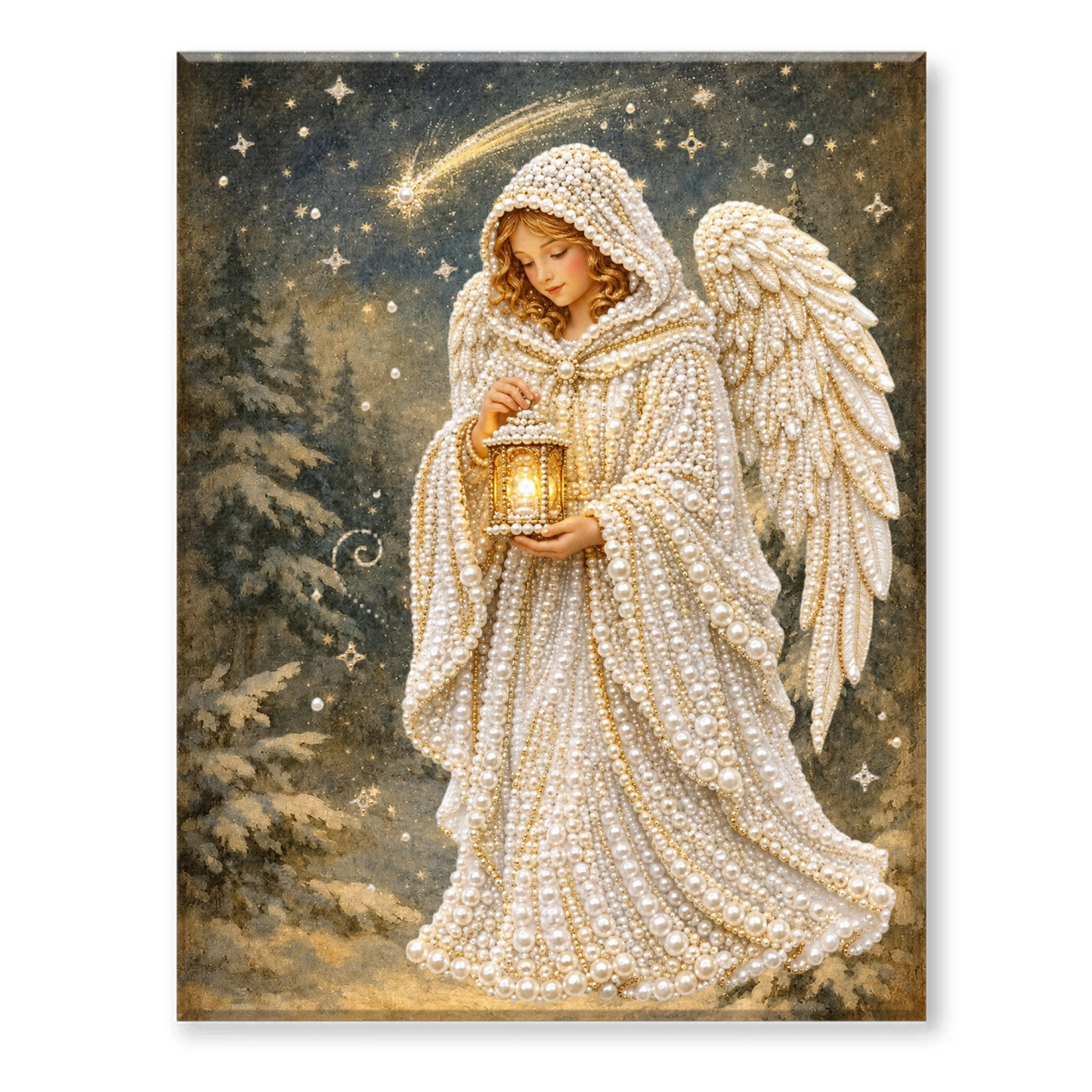 Halloween Ghost Pearl Art DIY Kit, Spooky Cute 3D Diamond Painting Crafts for Adults, DIY Fall Home Decor Wall Art, Beginner DIY Seasonal Party Gift