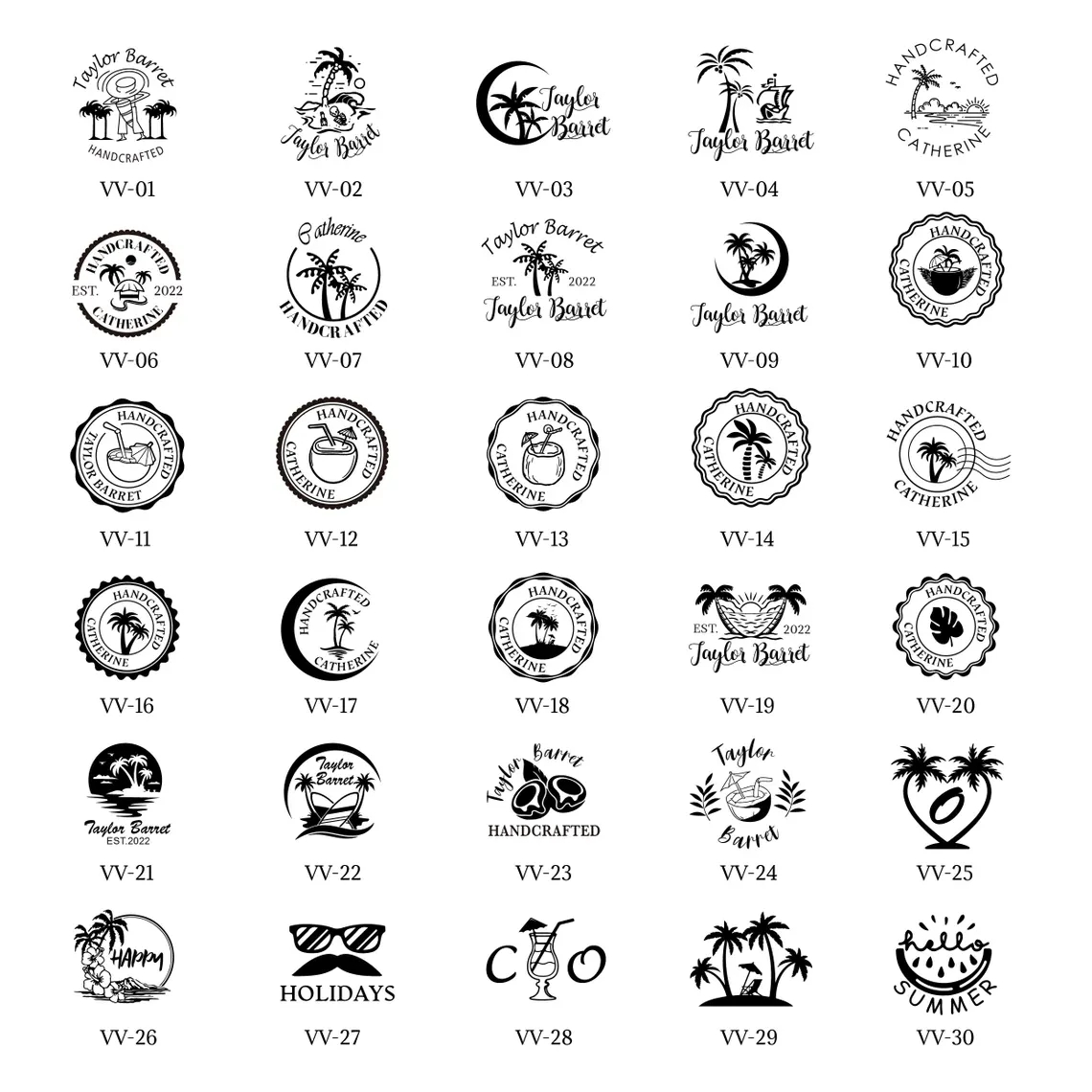 Custom Coconut Brand Iron, Coconut Branding Iron Custom, Custom Coconut Stamp, Custom Wood Branding Iron For Woodworkers, Leather Stamp