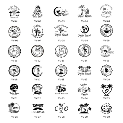 Custom Coconut Brand Iron, Coconut Branding Iron Custom, Custom Coconut Stamp, Custom Wood Branding Iron For Woodworkers, Leather Stamp