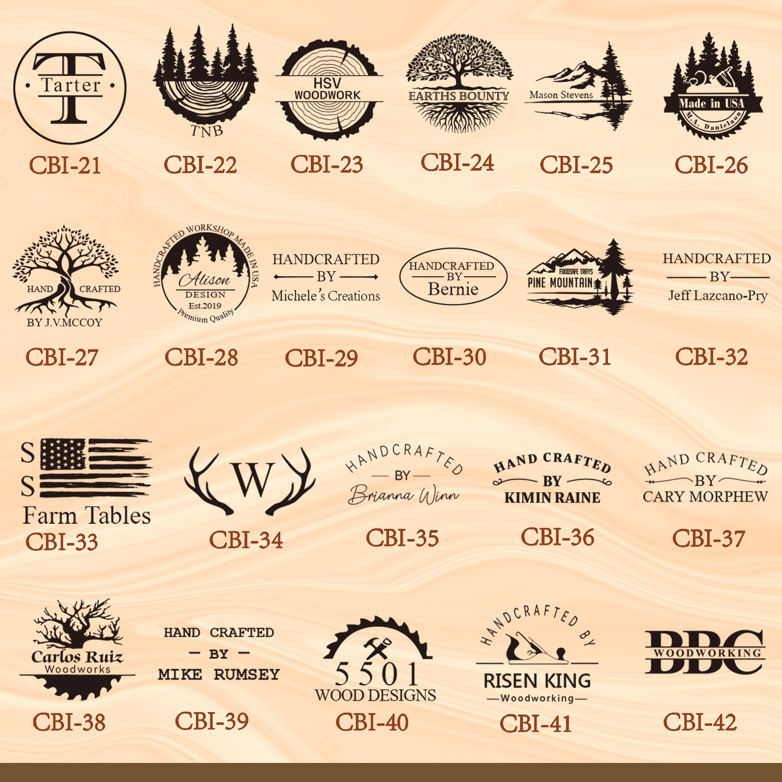 Elektrisches personalisiertes Brandeisen für Holz mit Logo, Messing Brennstempel mit Temperaturregelung, für Leder und Holzarbeiten, Branding Tool für Handwerk und DIY