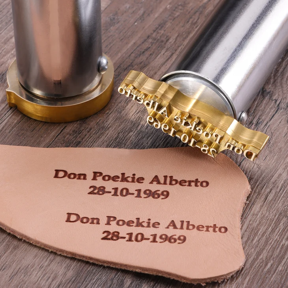 Custom Leather Stamp With Electric Iron, Custom Personalized Leather Branding Iron, Custom Leather Branding Iron, Custom Leather Stamp