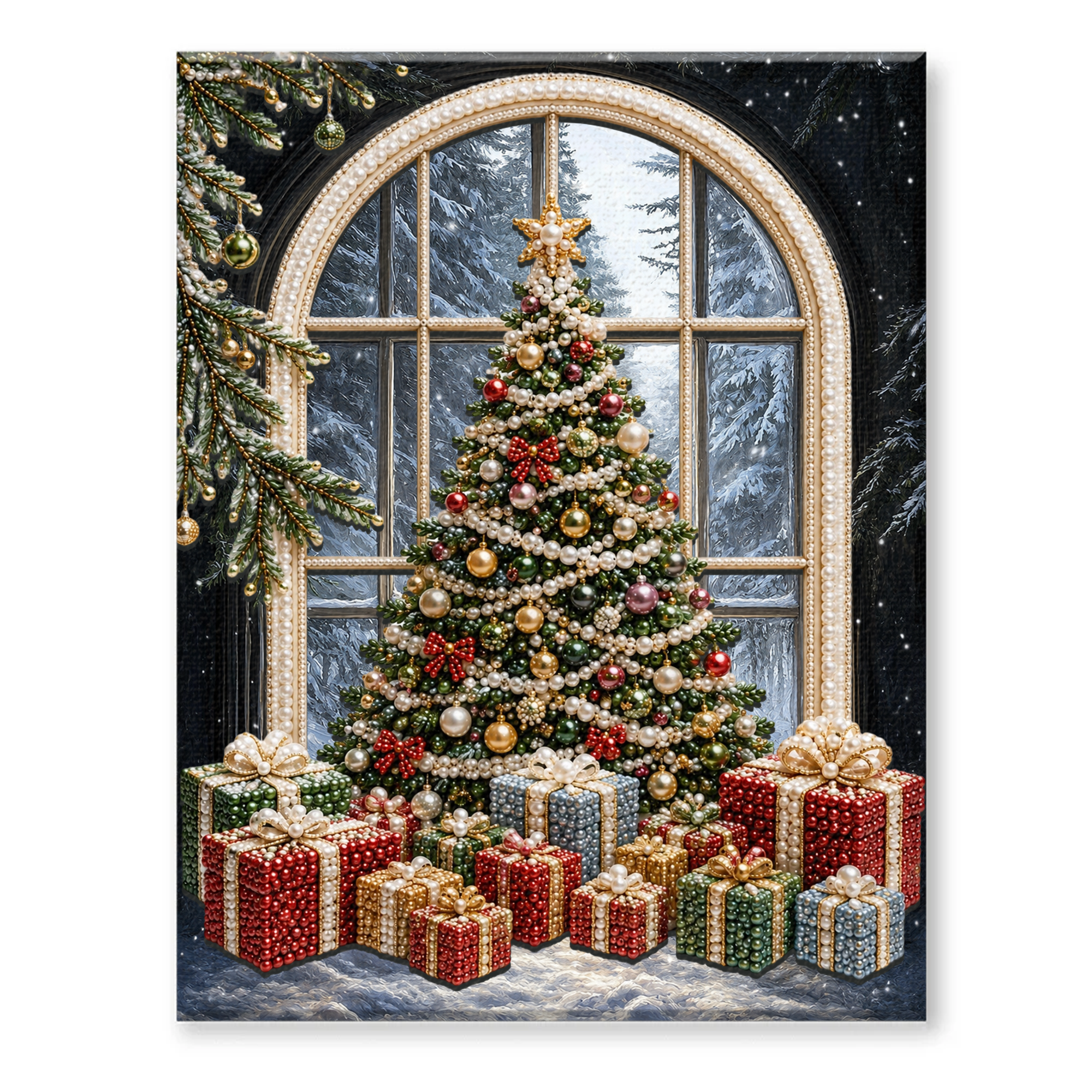 Halloween Ghost Pearl Art DIY Kit, Spooky Cute 3D Diamond Painting Crafts for Adults, DIY Fall Home Decor Wall Art, Beginner DIY Seasonal Party Gift