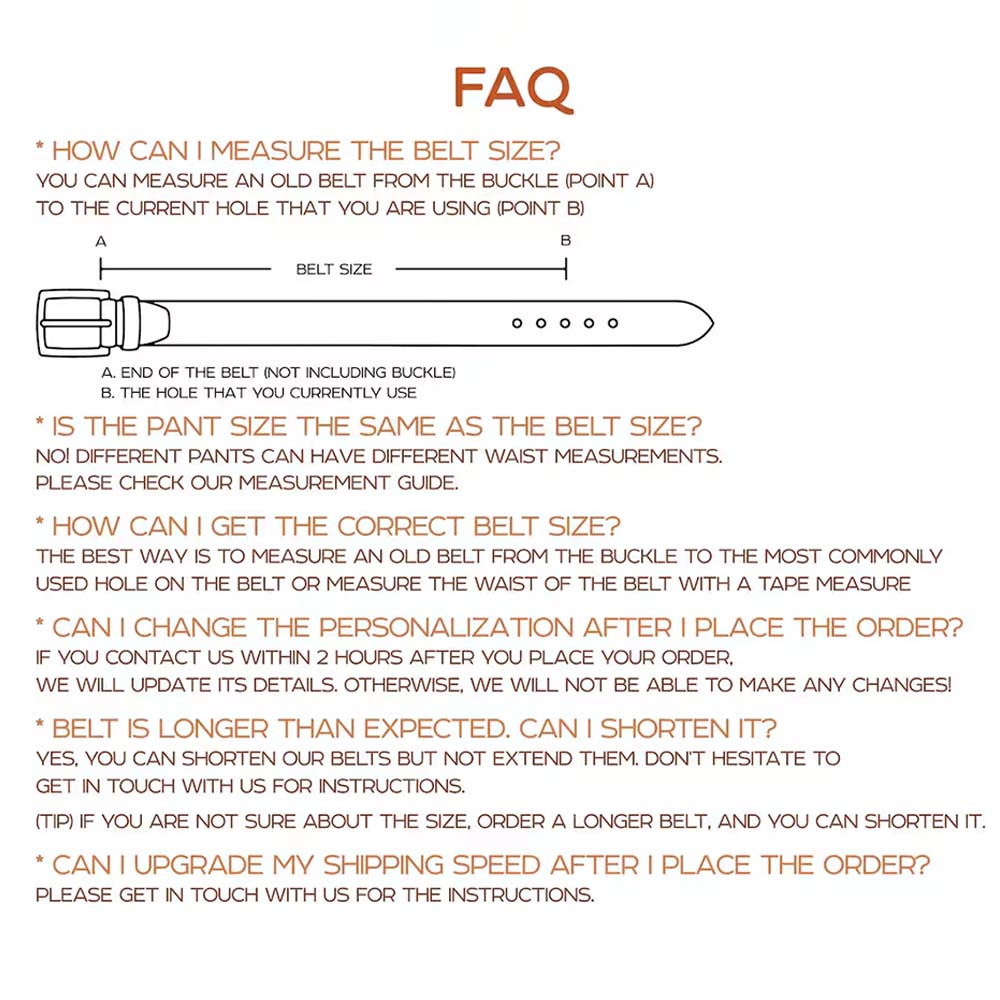 Gifts for Husband or Boyfriend Custom Engraved Leather Belt Personalized Name Belts