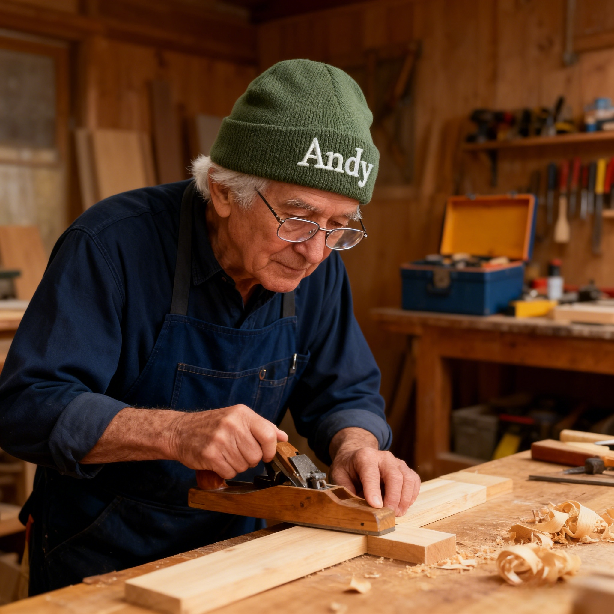 Custom Name Winter Hat – Personalized Knit Beanie for Infants, Children, Adults & Seniors | Warm Holiday Gift