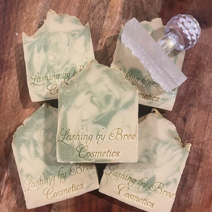 Custom Your Logo Stamp, Acrylic Stamp for Soap, Clay Signature, Personalized Pottery Stamp