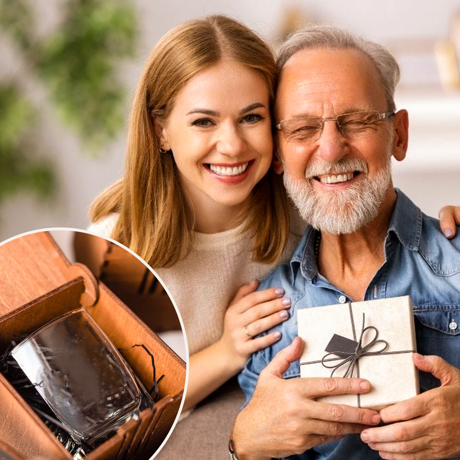 Congrats On Being My Husband Whiskey Glass - Personalized Engraved Prescription Whiskey Glass Gift - Thanks for All the Orgasams Whiskey Glass - Cocktail Glass Luxury Gift for Men Groomsman Dad