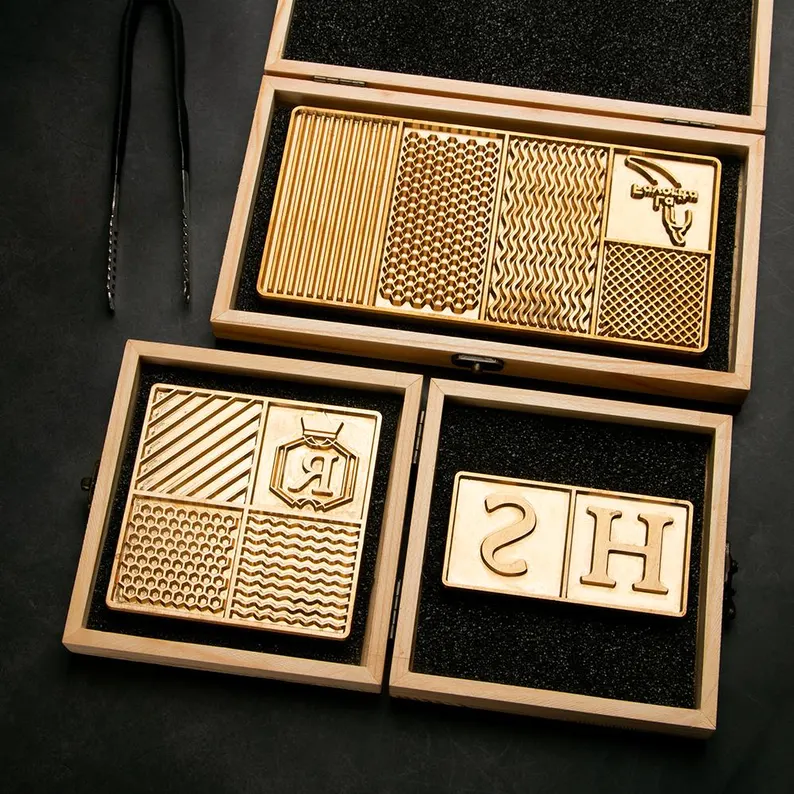 Custom Ice Plate With Business Logo, Ice Cube Plate Custom, Custom Ice Tray, Custom Ice Plate, Brass Mold For Ice, Ice Cubes Branding Stamp.