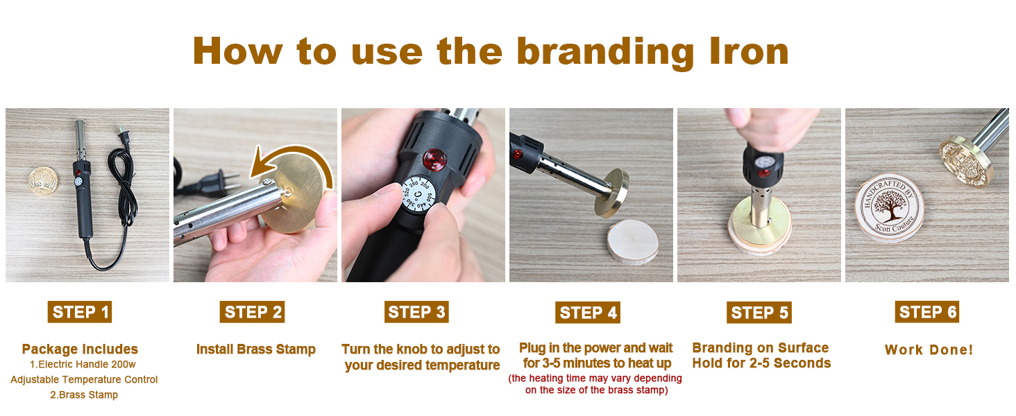 branding iron for wood