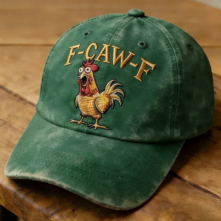 F-CAW-F Rooster Funny Hat