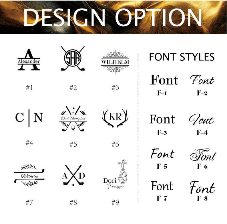 Personalized Golf Gift Set, Gift Set for Golfer, Golf Balls, Golf Bag Tag with Golf Tees, Lawn Tools Ball Markers Set,Golf Gifts for Men