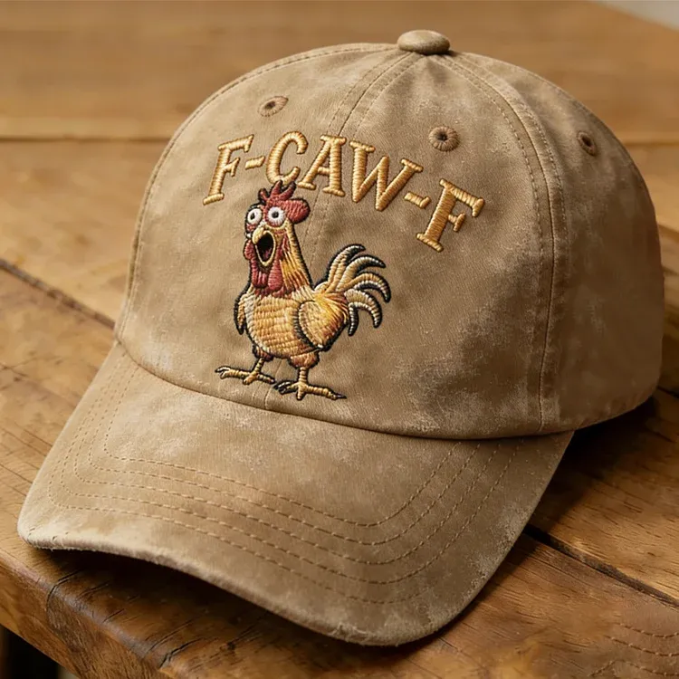 F-CAW-F Rooster Funny Hat