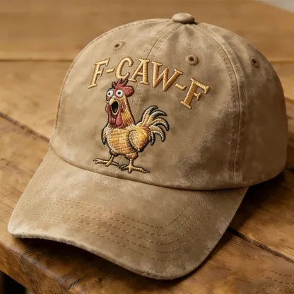 F-CAW-F Rooster Funny Hat