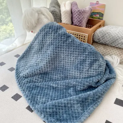 Personalized Warm Pet Blanket, Soft Customizable Blanket for Dogs and Cats | Cozy and Comfy Pet Blanket