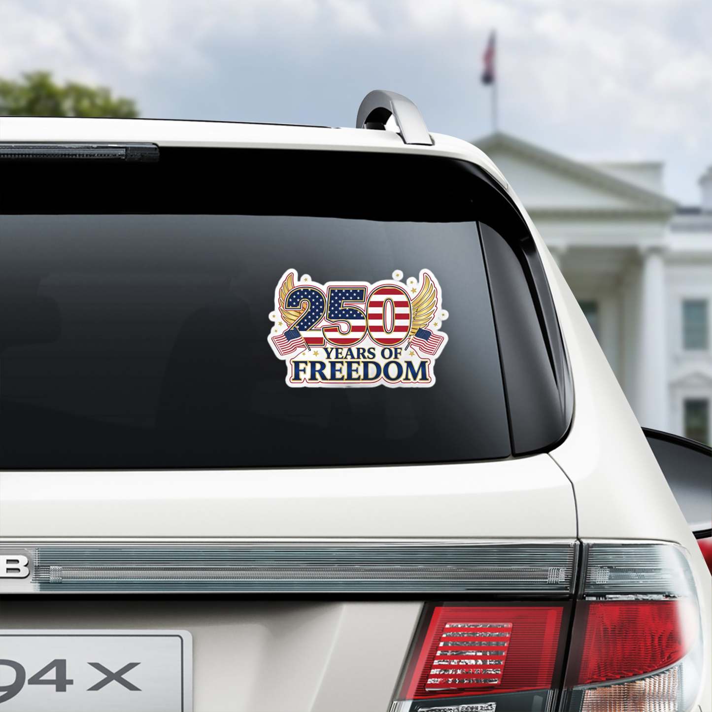 250 Years Of Freedom Car Window Decal Sticker TH10 896751