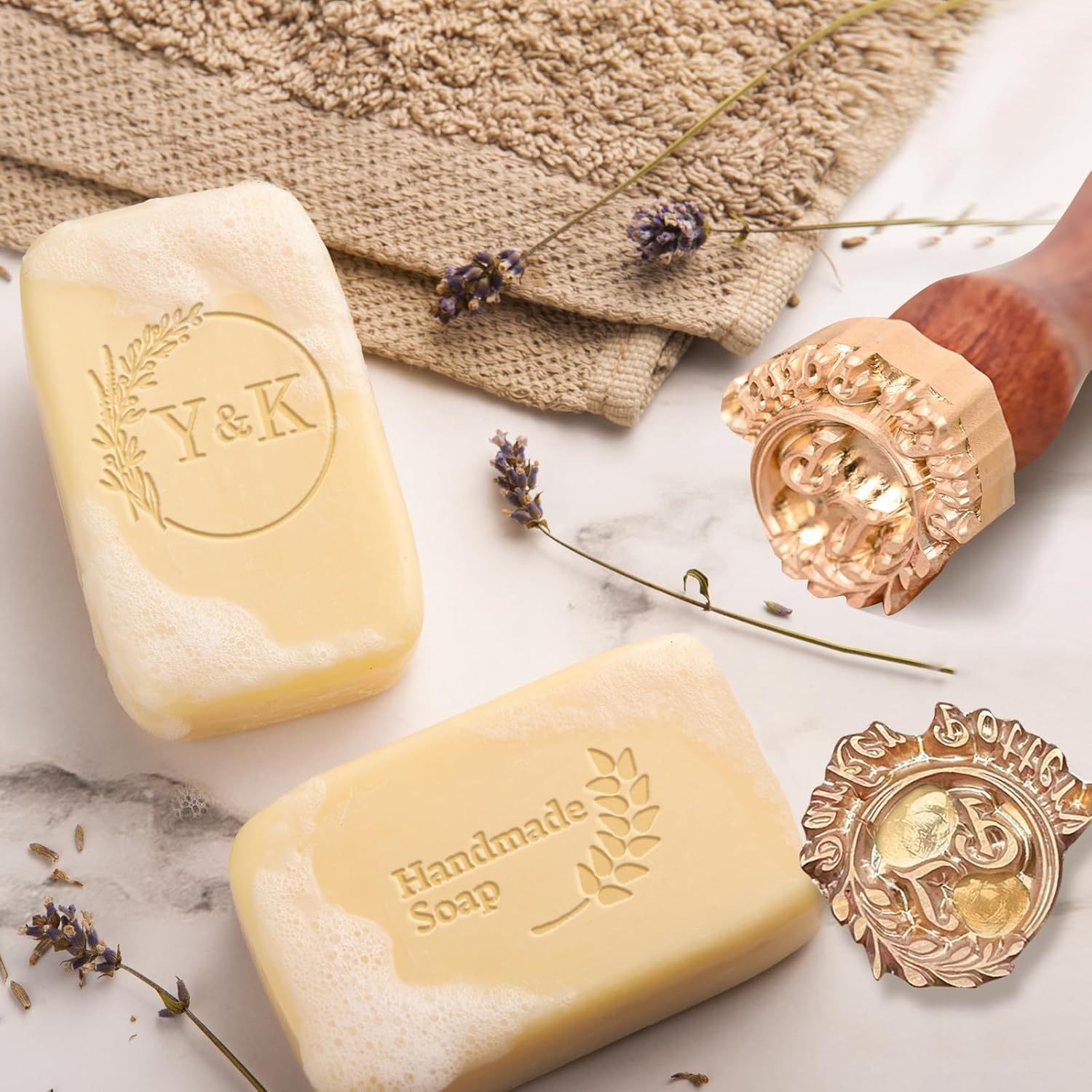 Custom Soap Stamp, DIY Soap Imprint Signature Stamp, Personalized Gift for Soap Crafter