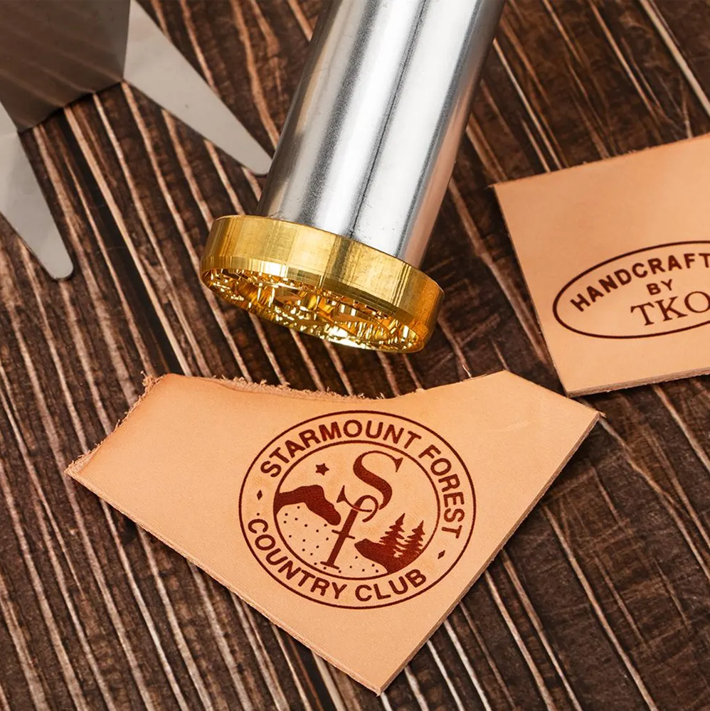 Custom Leather Stamp With Electric Iron, Custom Personalized Leather Branding Iron, Custom Leather Branding Iron, Custom Leather Stamp