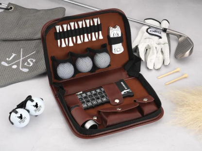 Personalized Golf Gift Set, Engraved Tool Kit & Accessories