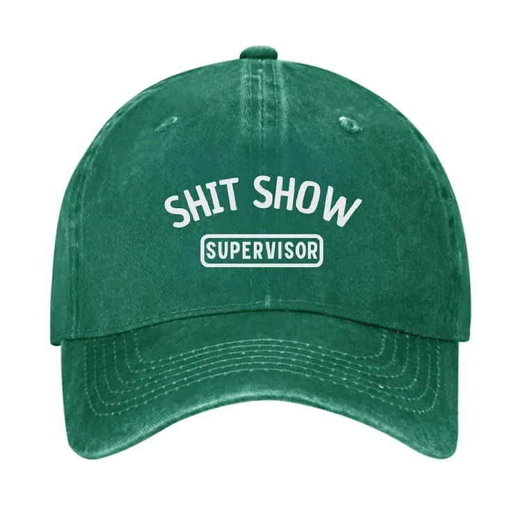 Shit Show Supervisor Funny Hat