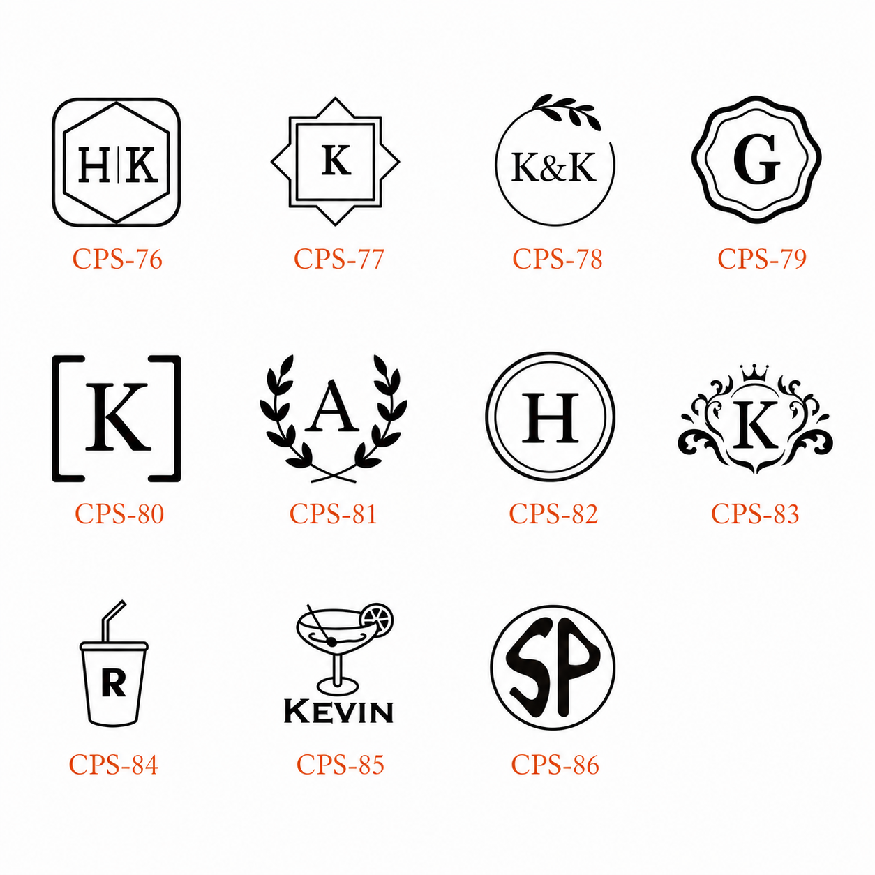 Makers Mark Stamp for Clay Personalized Pottery Stamp Clay Stamp Custom Ceramic Stamps Pottery Signature Stamps Custom Pottery Stamps 4clay