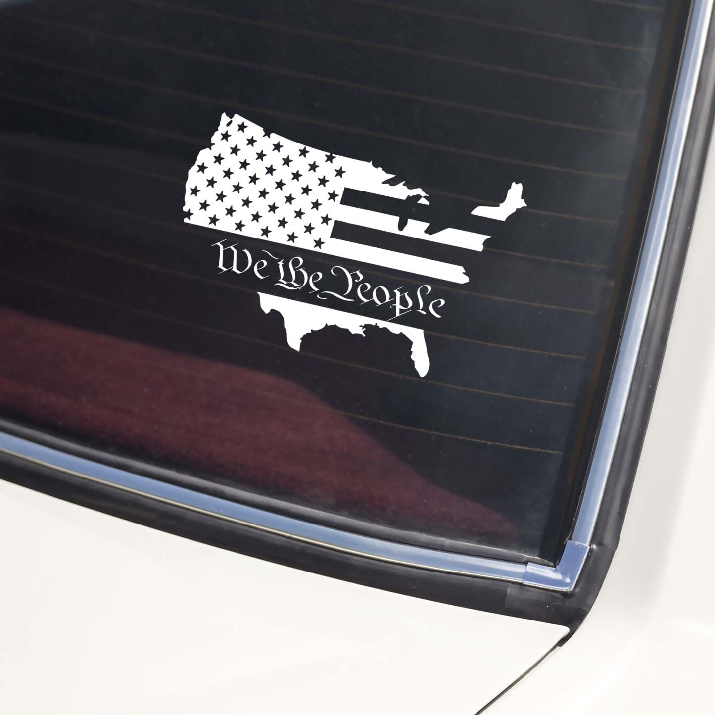 We The People Car Window Decal Sticker LM32 895829
