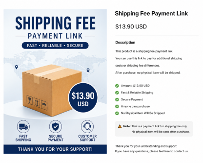 Shipping Fee Payment Link