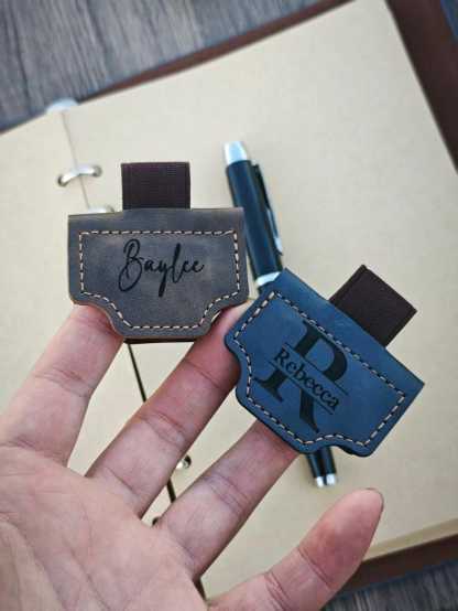 Personalized Leather Magnetic Bookmark with Box, Book Lover Gift, Handmade Reading Accessories