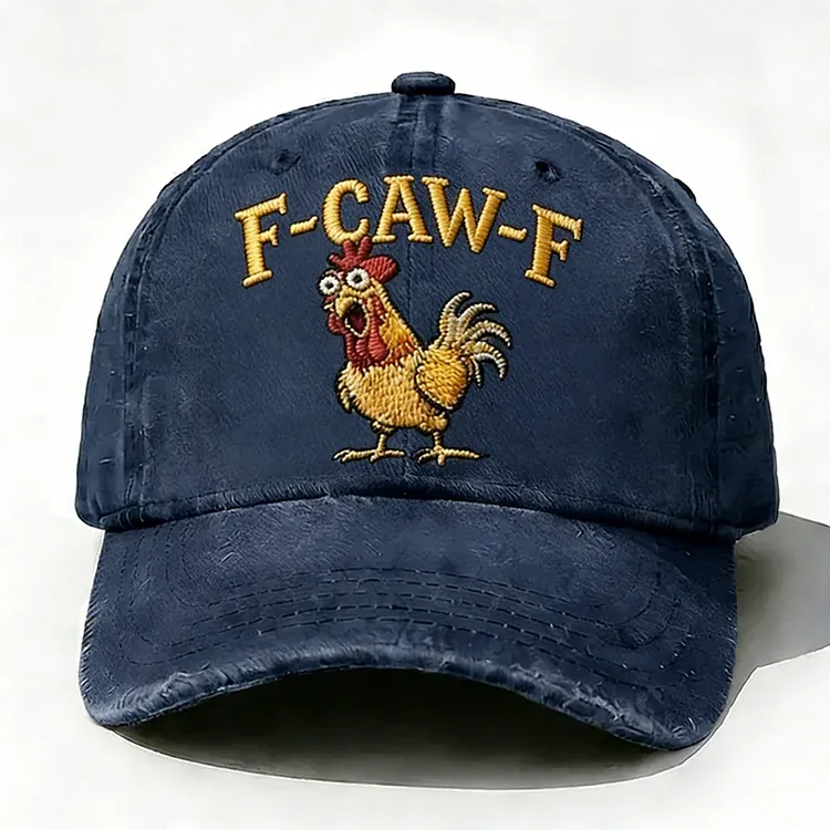 F-CAW-F Rooster Funny Hat