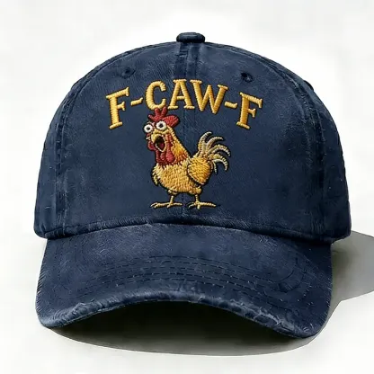 F-CAW-F Rooster Funny Hat