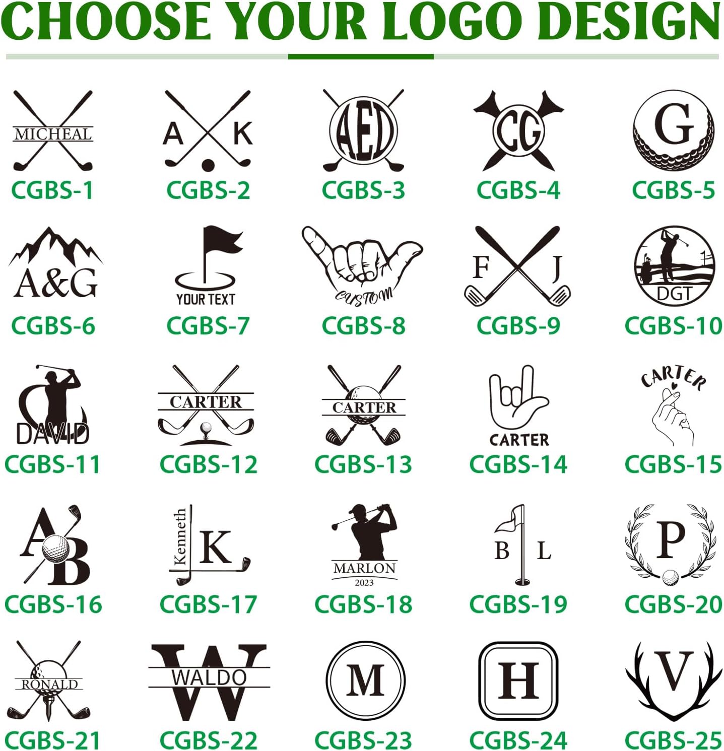 Personalized golf stamp, Monogram Golf Ball Stamp, Custom Golf Balls, Custom stainless stamp, Ink ball stamp, gift for dad and husband