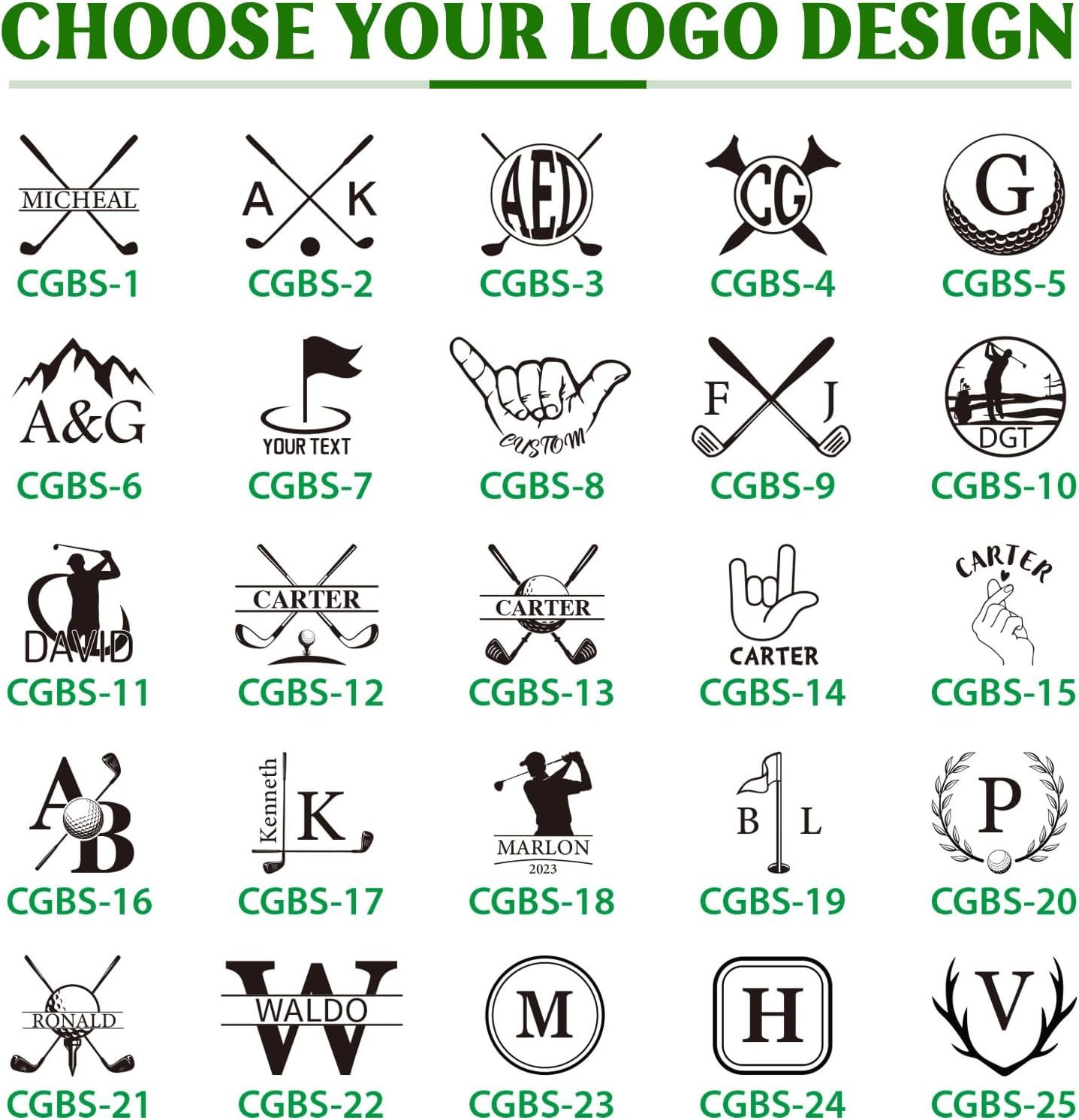 Personalized golf stamp, Monogram Golf Ball Stamp, Custom Golf Balls, Custom stainless stamp, Ink ball stamp, gift for dad and husband