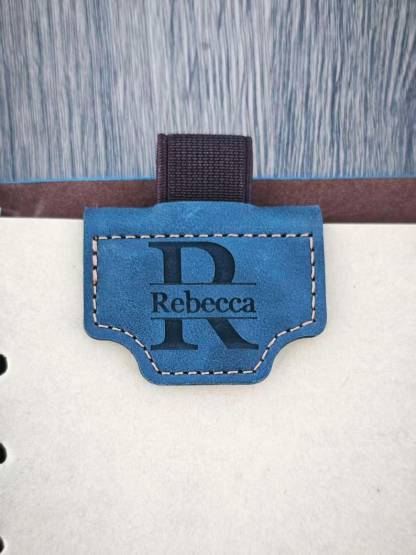 Personalized Leather Magnetic Bookmark with Box, Book Lover Gift, Handmade Reading Accessories