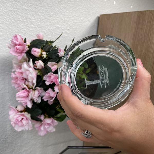 Personalized Ash Tray, Smoker Accessories, Smoker Gifts, Custom Smoker Accessories, Unique Smokers Gift, Personalized Cigar Club Gift