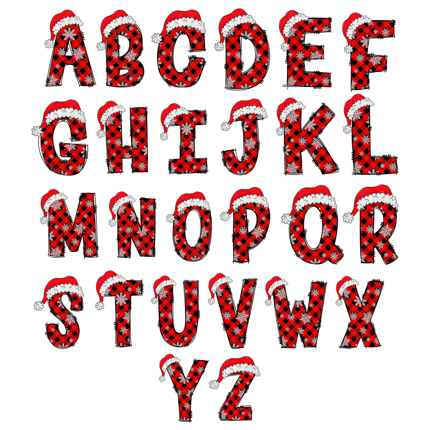 Personalized Christmas Santa Sack, Custom Name & Initial Gift Bag, Reusable Cotton Present Sack for Kids & Adults