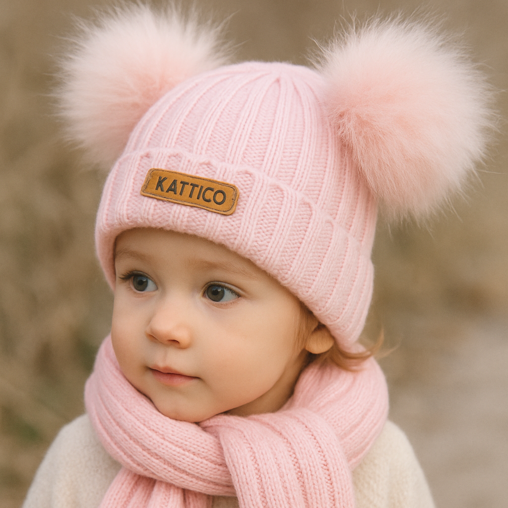 Personalized Name Kid Pom Pom Hat Personalized Baby Beanie,Newborn Baby Beanie Hat Toddler Hat Kids Engraved Name Winter Hat Baby First Christmas Gift