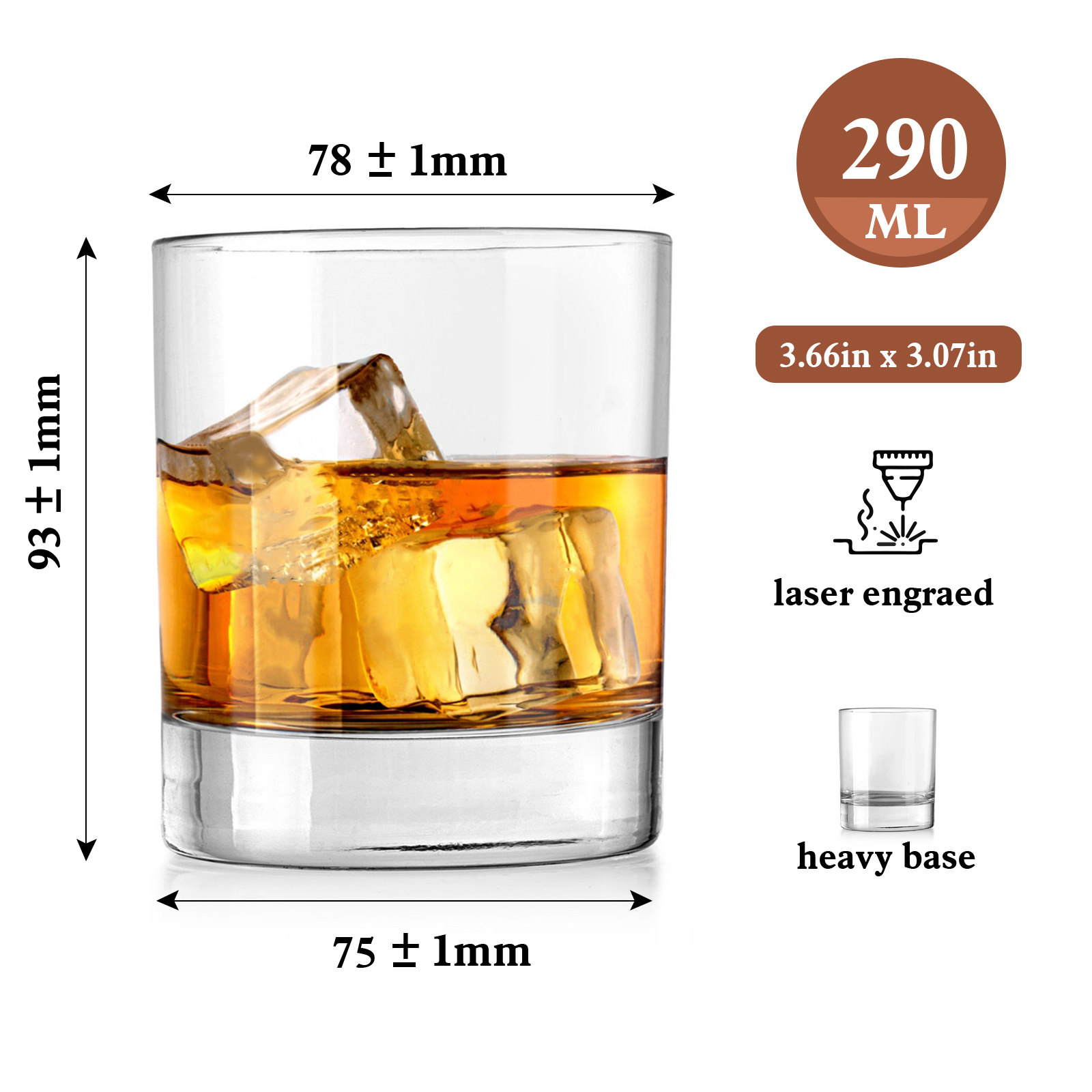 Congrats On Being My Husband Whiskey Glass - Personalized Engraved Prescription Whiskey Glass Gift - Thanks for All the Orgasams Whiskey Glass - Cocktail Glass Luxury Gift for Men Groomsman Dad