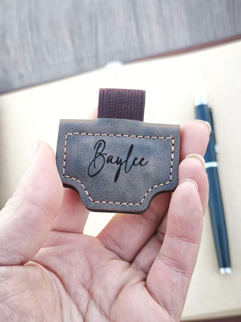 Personalized Leather Magnetic Bookmark with Box, Book Lover Gift, Handmade Reading Accessories