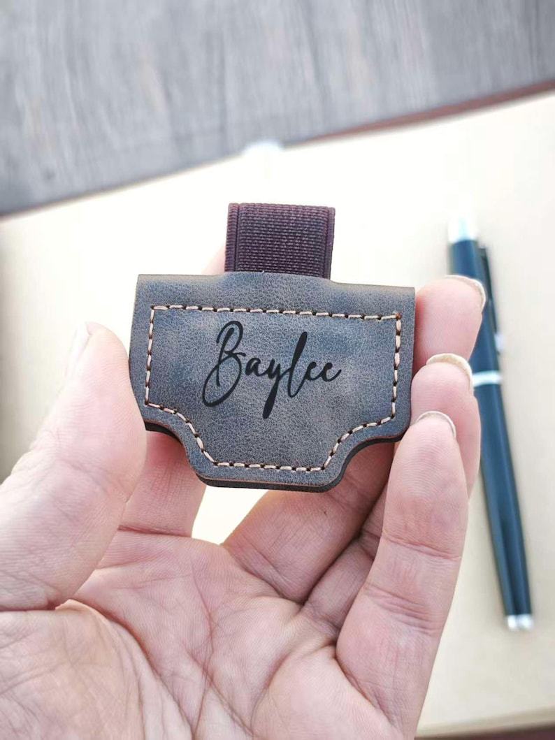 Personalized Leather Magnetic Bookmark with Box, Book Lover Gift, Handmade Reading Accessories