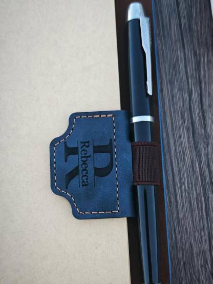 Personalized Leather Magnetic Bookmark with Box, Book Lover Gift, Handmade Reading Accessories