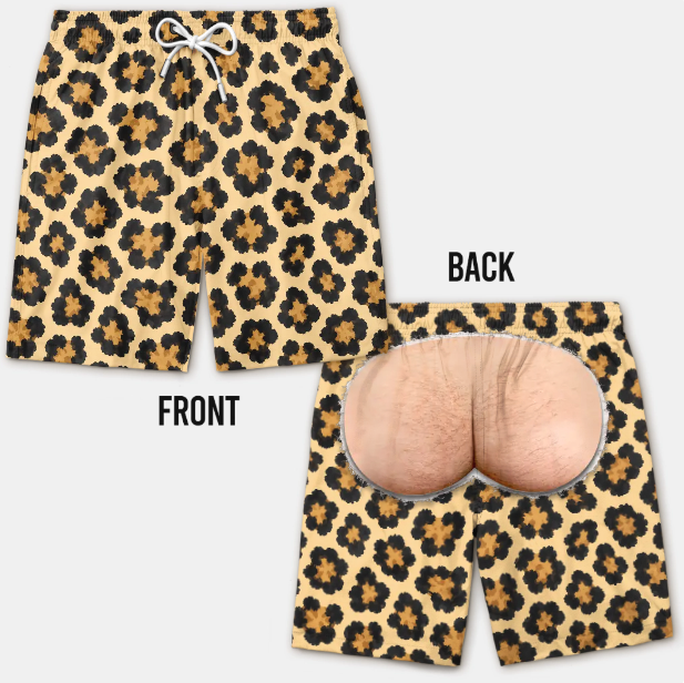 [Copy]Custom Funny Men Swim Trunks - Personalized Summer Vacation And Travel Gifts For Men - Style Over Rules