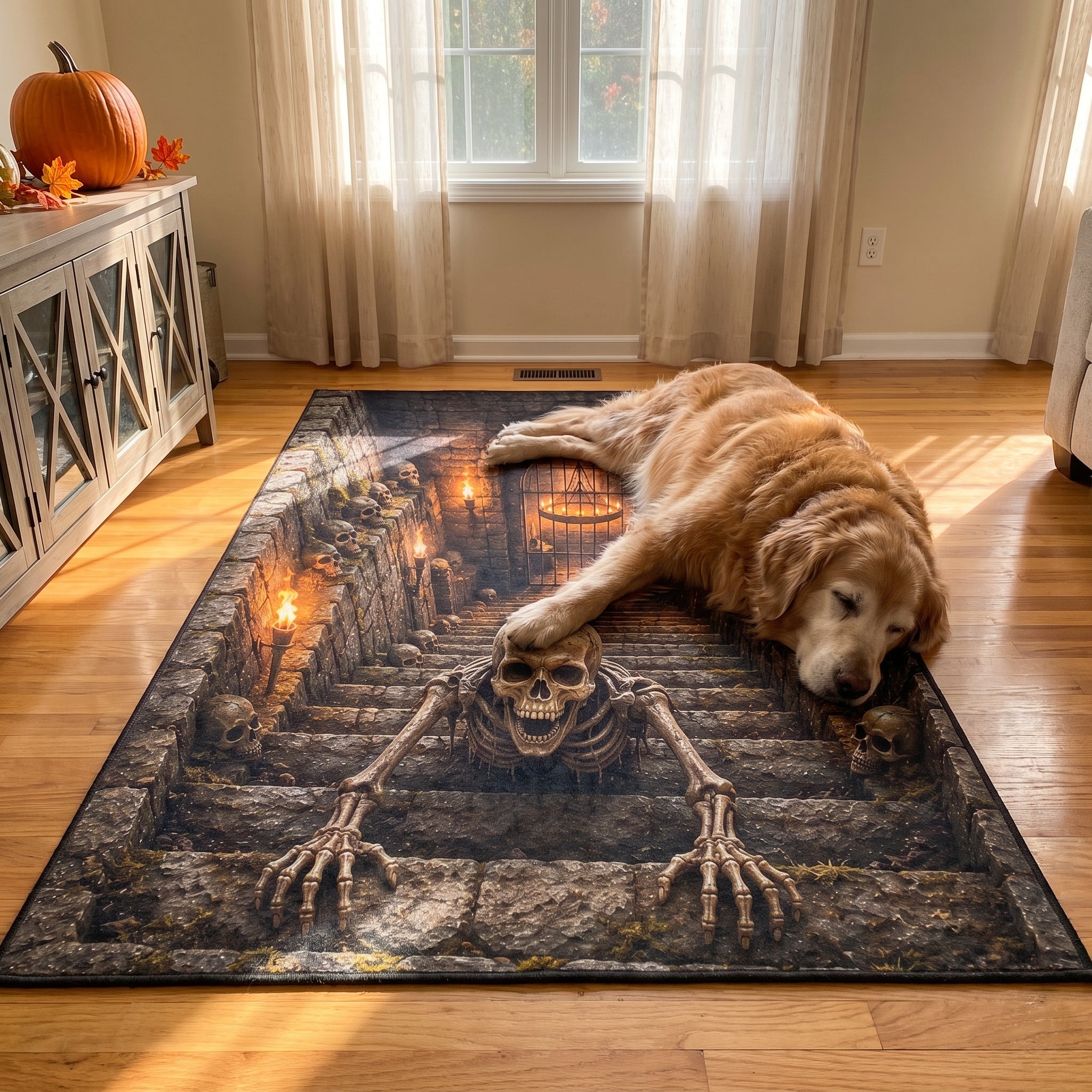 Grim Depths Area Rug 