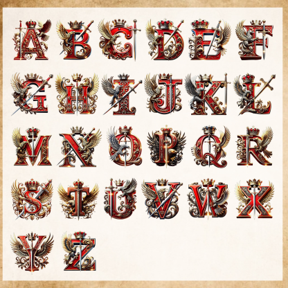 Custom Name Eagle & Sword Crown Alphabet Wine Glass, 10oz Bourbon Whiskey Old Fashioned Glass, Birthday/Father's Day/Wedding Gift for Him/Dad/Best Men