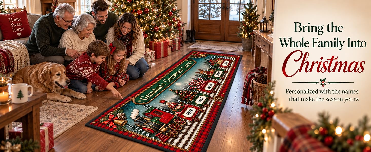 wrappiness home decor christmas rugs