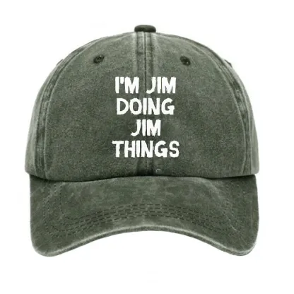 I'm Jim Doing Jim Things Hat