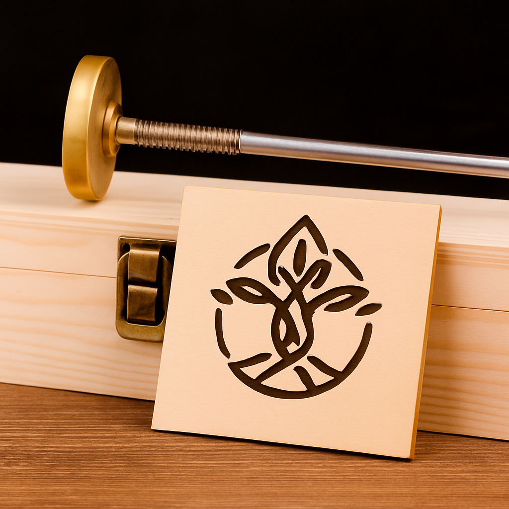 Personalized Branding Iron For Woodwork, Leather Custom Stamp Tool, BBQ Meat Branding Iron