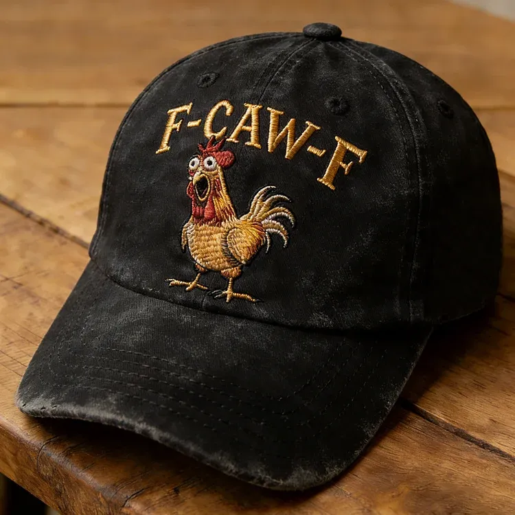 F-CAW-F Rooster Funny Hat