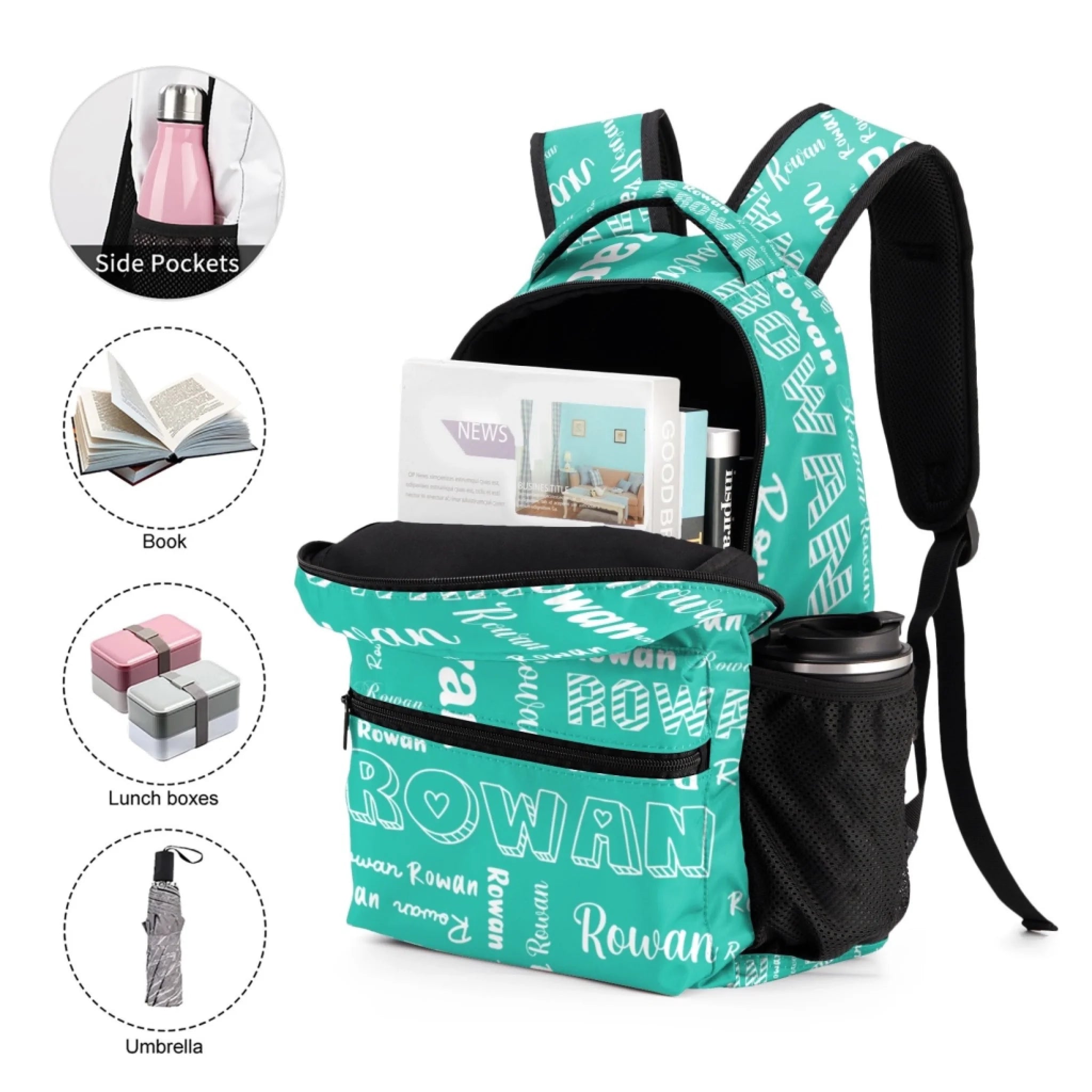 Personalized Custom Name Backpack - The Perfect Gift for Your Child's School Season