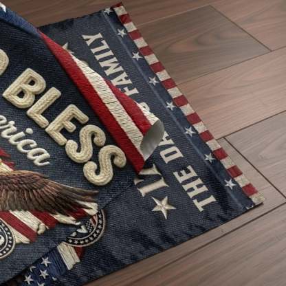 Custom Flag - Personalized America 250th Anniversary Gifts For Mom, Dad, Brother, Sister, Kids - Courage Built Our Future