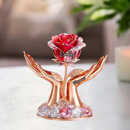 Custom Acrylic Plaque - Personalized Mother's Day Gifts For Mom, Grandma - Blessed With The Best Grandma